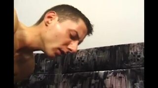 Asshole fucking with fake dick