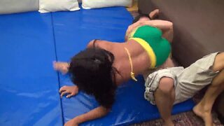 Let the extreme mixed wrestling begin