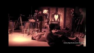 Trampling femdom party