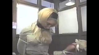 Vintage Blonde in Bondage Scene UNSO 50