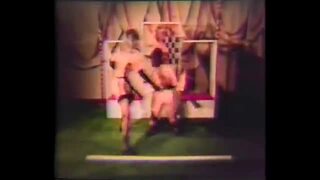 Vintage Lesbian BDSM Bondage Play with Bhtrixy